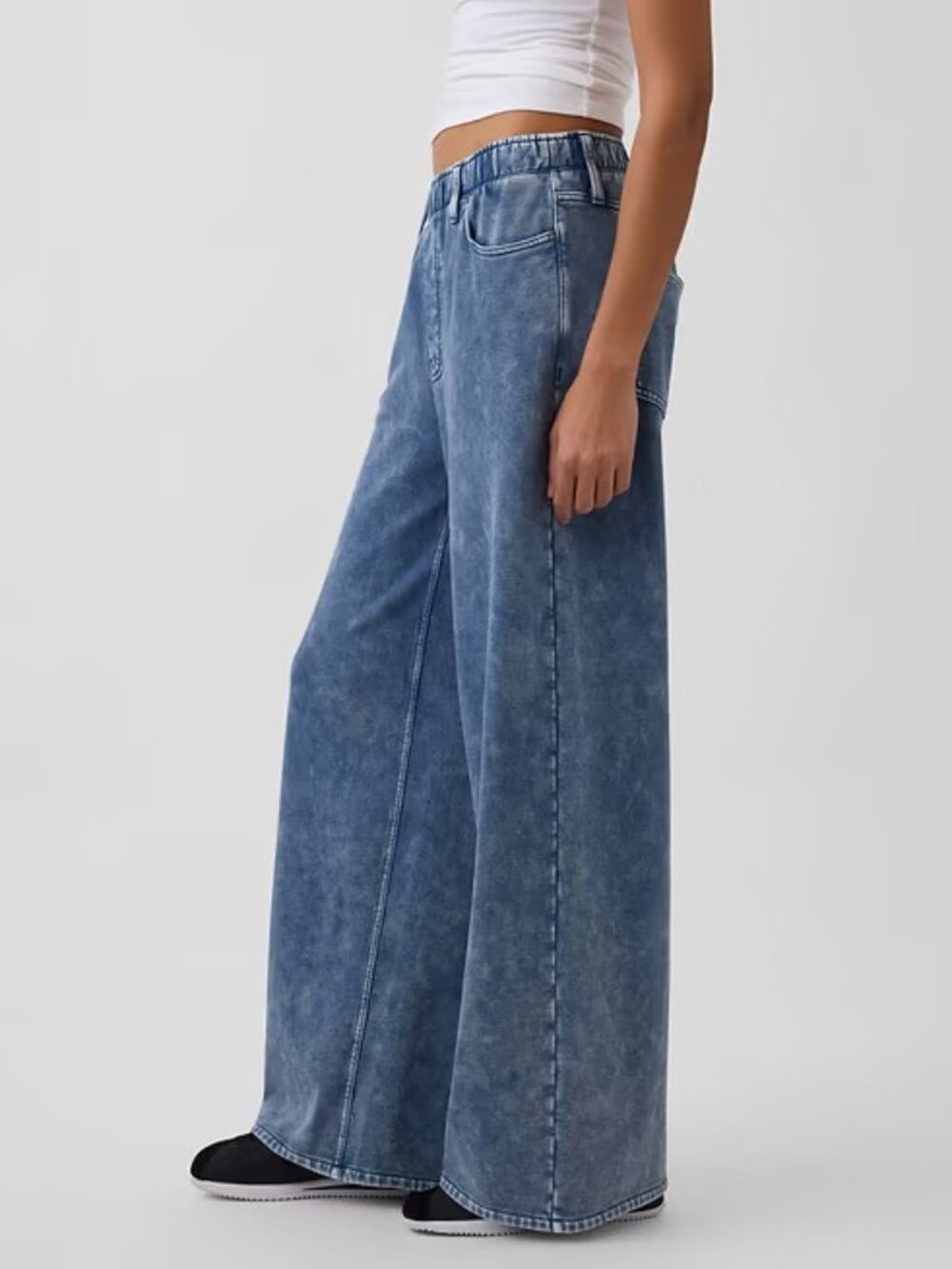Gap Heavyweight Easy Baggy Sweatpant Jeans Small - Picture 2 of 6